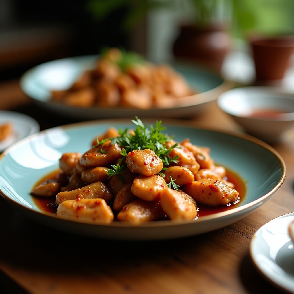 Pollo Salteado con Jengibre y Soja: Receta China en Sartén en 20 Minutos