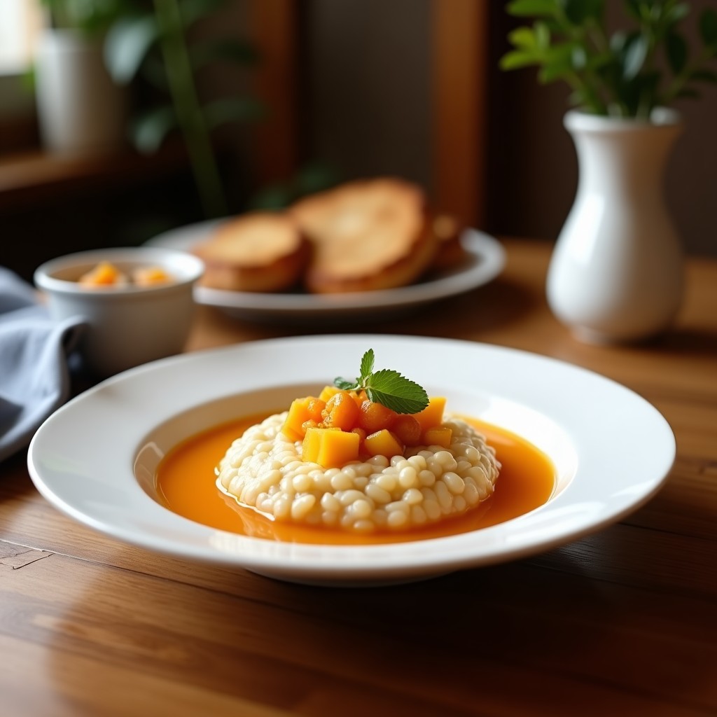 Porridge de Chía con Leche de Amapola y Compota de Higos: Desayuno Vegano Sin Lácteos