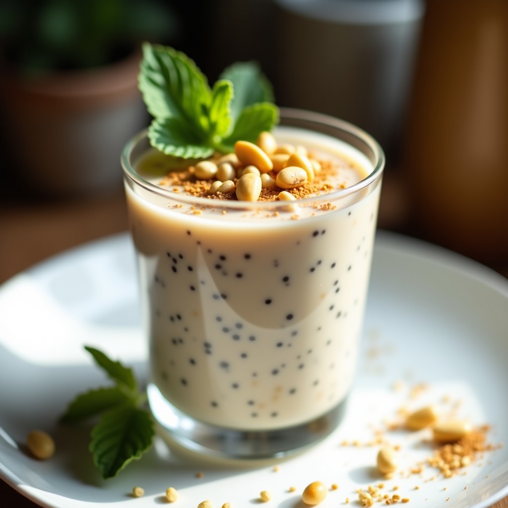 Pudín de Chía con Leche de Almendra y Cardamomo: Postre Keto Sin Cocción