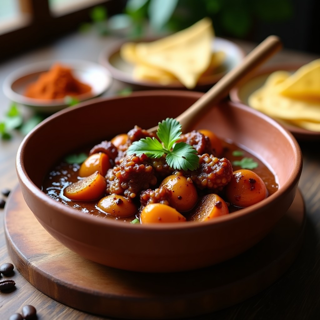 Pulpo en Salsa de Café y Chile Chipotle: Receta Mexicana Fusion en Olla Lenta