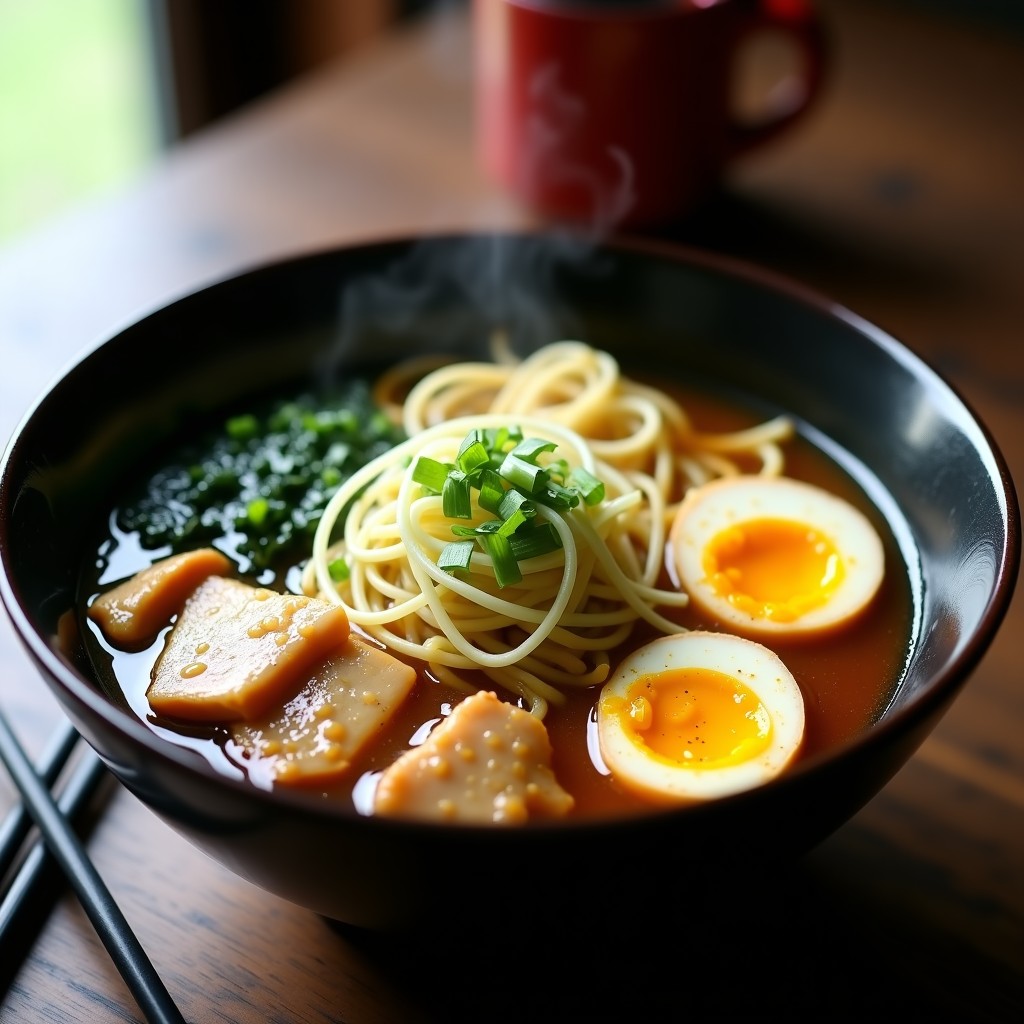 Ramen de Pollo y Jengibre con Caldo de Huesos: Receta Keto en Olla Express en 30 Minutos