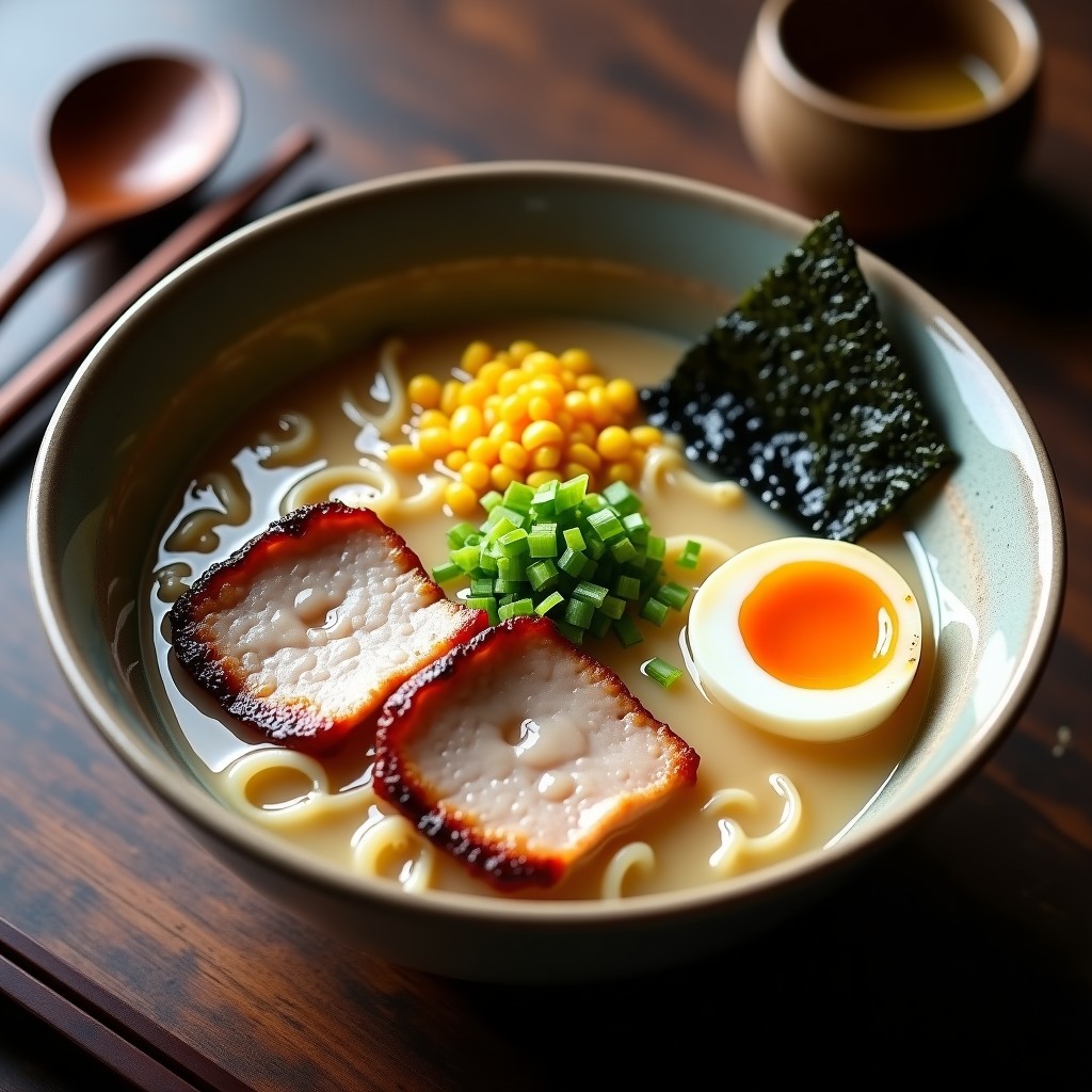 Ramen Tonkotsu Casero Cremoso: La Receta Japonesa Auténtica que Supera al Delivery