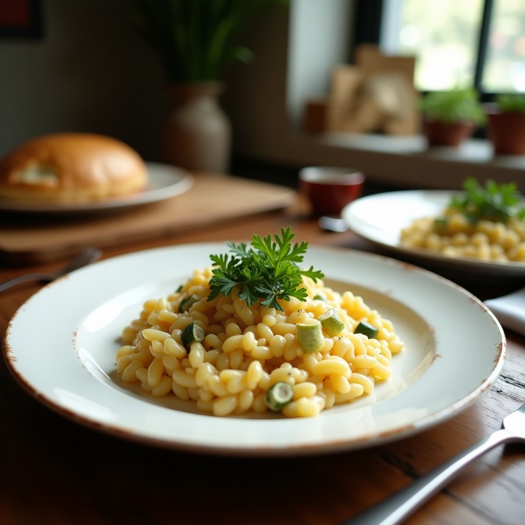 Risotto Cremoso de Calabaza y Gorgonzola
