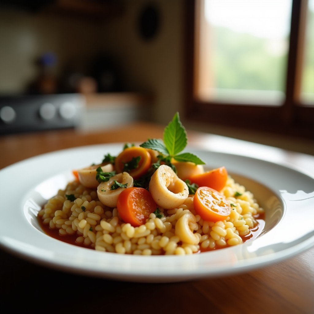 Risotto de Pollo y Espárragos Trigueros