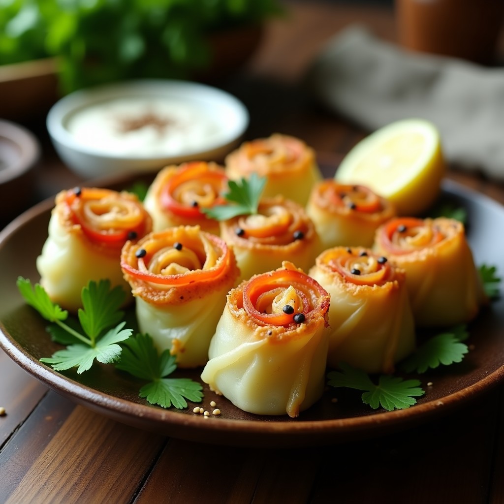 Rollitos de Primavera Keto: Receta con Repollo y Pollo en Airfryer Sin Freír