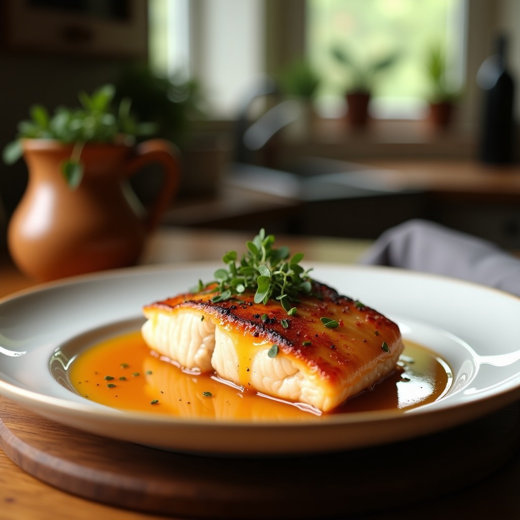 Salmón al Horno con Costra de Miso y Miel: Receta Fácil y Llena de Umami en 25 Minutos