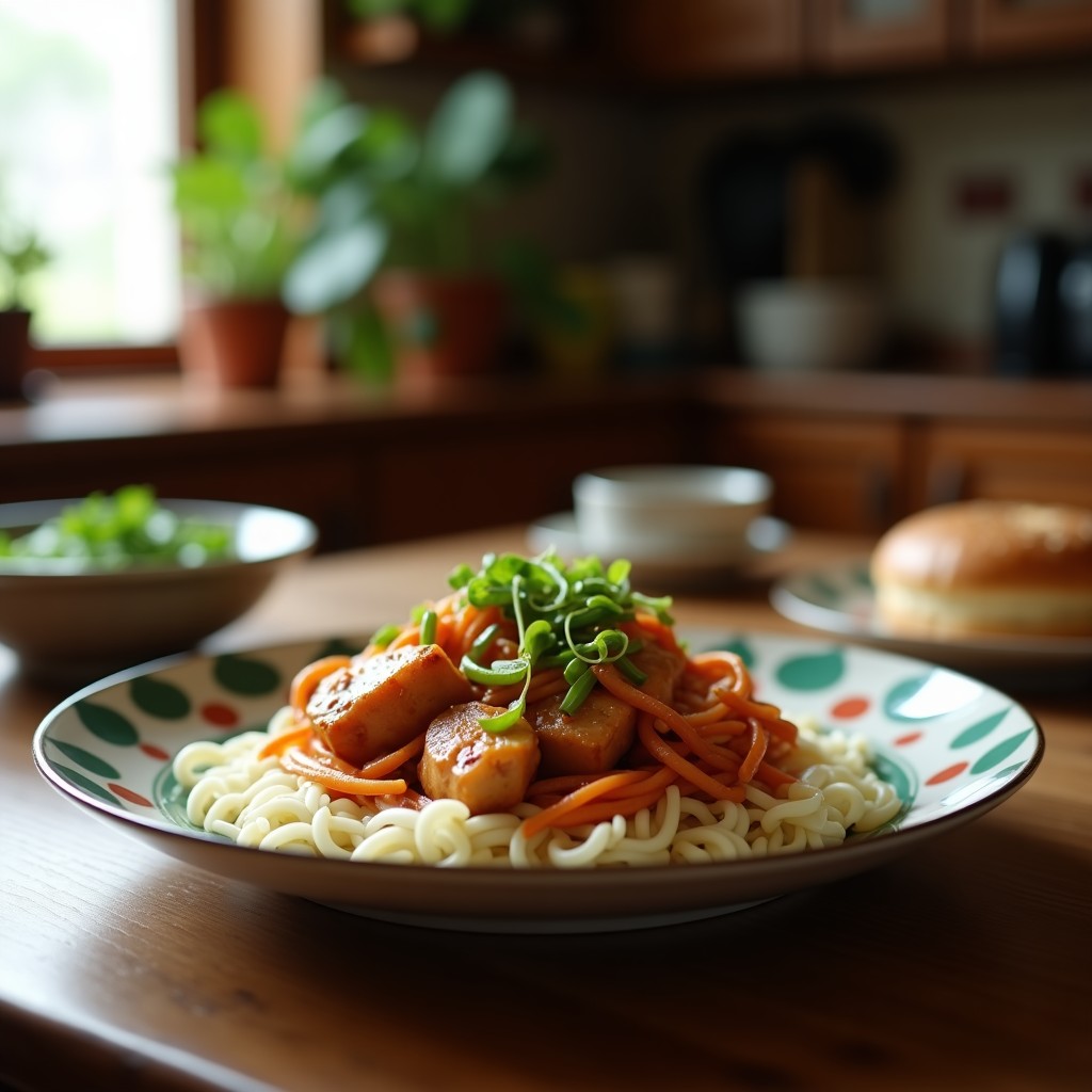 Salteado Rápido de Cerdo con Jengibre y Cebollino: Receta China Fácil en 20 Minutos