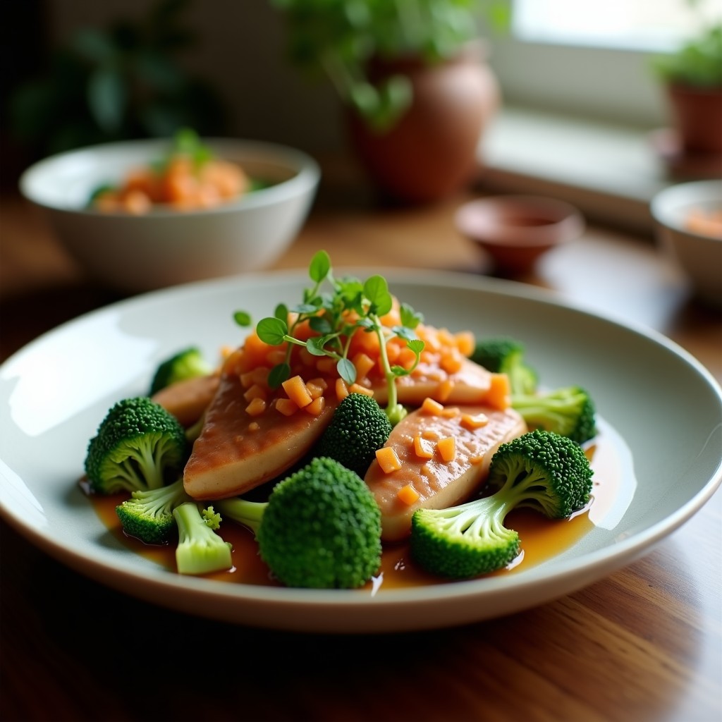 Salteado Rápido de Ternera y Brócoli con Salsa de Ostras y Anacardos: Receta China Fácil en 20 Minutos