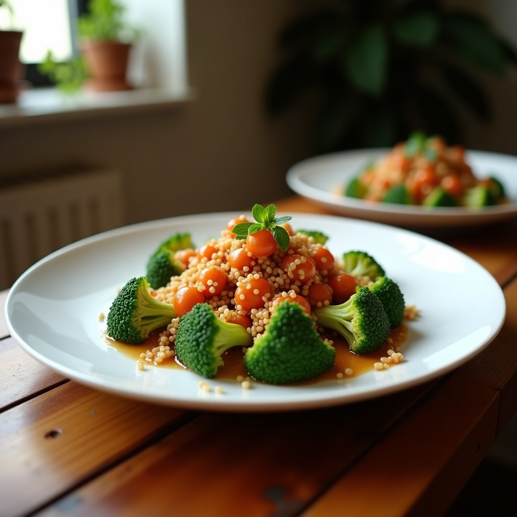 Salteado Rápido de Ternera y Brócoli con Salsa de Ostras y Sésamo: Receta China Fácil en 20 Minutos