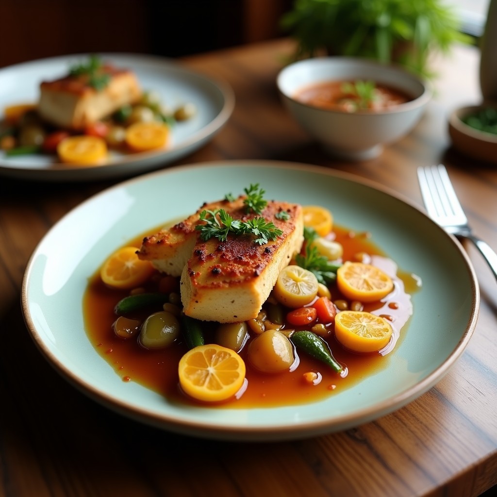 Salteado Rápido de Pollo y Verduras Crujientes con Salsa de Jengibre y Soja: Receta Fácil en Sartén