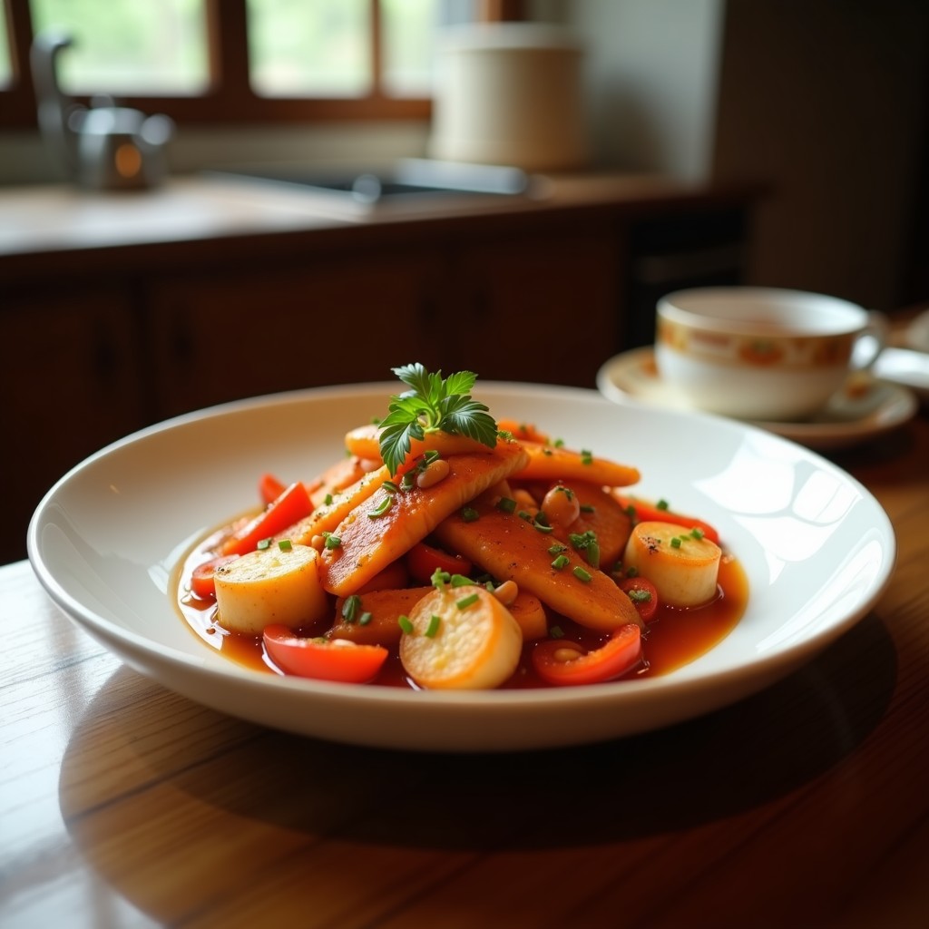 Salteado Rápido de Ternera y Pimientos con Salsa de Ostras y Crujiente de Anacardos: Receta China Fácil en 20 Minutos