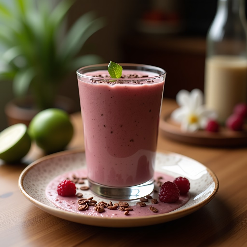 Smoothie de Remolacha y Cacao: Receta Alta en Proteína y Energía para Deporte