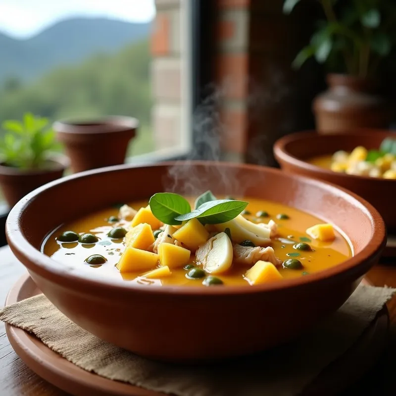 Sopa de Ajíaco Venezolana: Receta Auténtica en Olla Express con Toque Andino