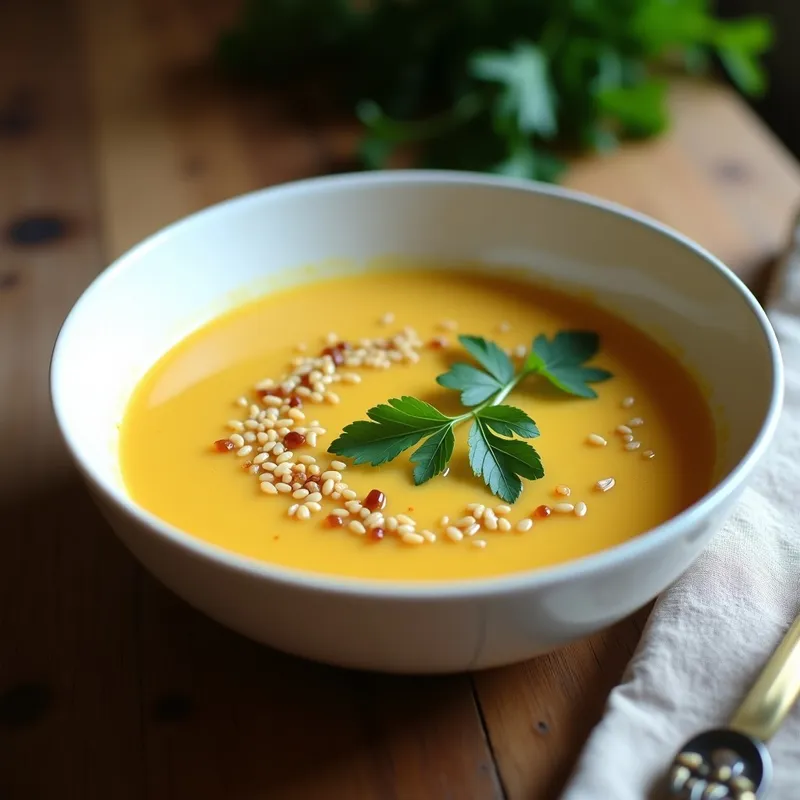 Sopa de Ajo Negro y Coliflor: Receta Vegana Ultracremosa en 25 Minutos