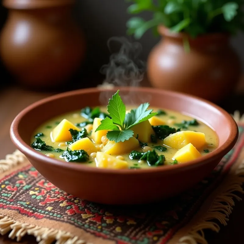 Sopa Aymara de Quinoa y Espinacas: Receta Tradicional Andina en 30 Minutos
