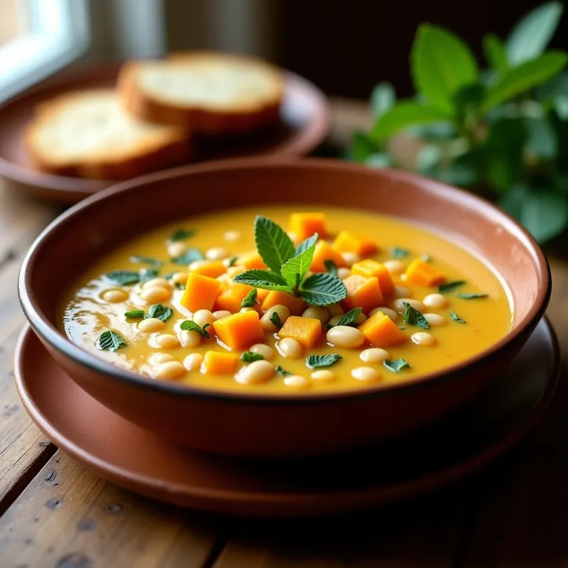 Sopa de Porotos Granados Andina: Receta Tradicional con Zapallo y Maíz en 30 Minutos