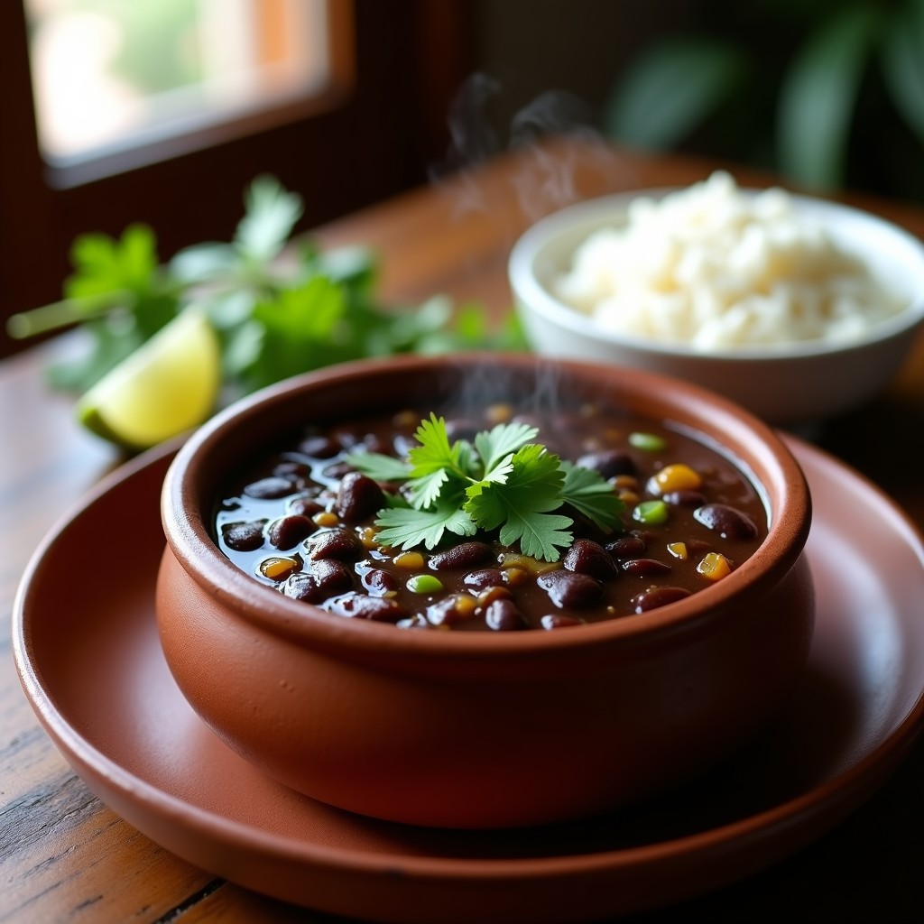 Sopa de Alubias Negras Cubana: Receta Tradicional en 30 Minutos con Toque Ahumado
