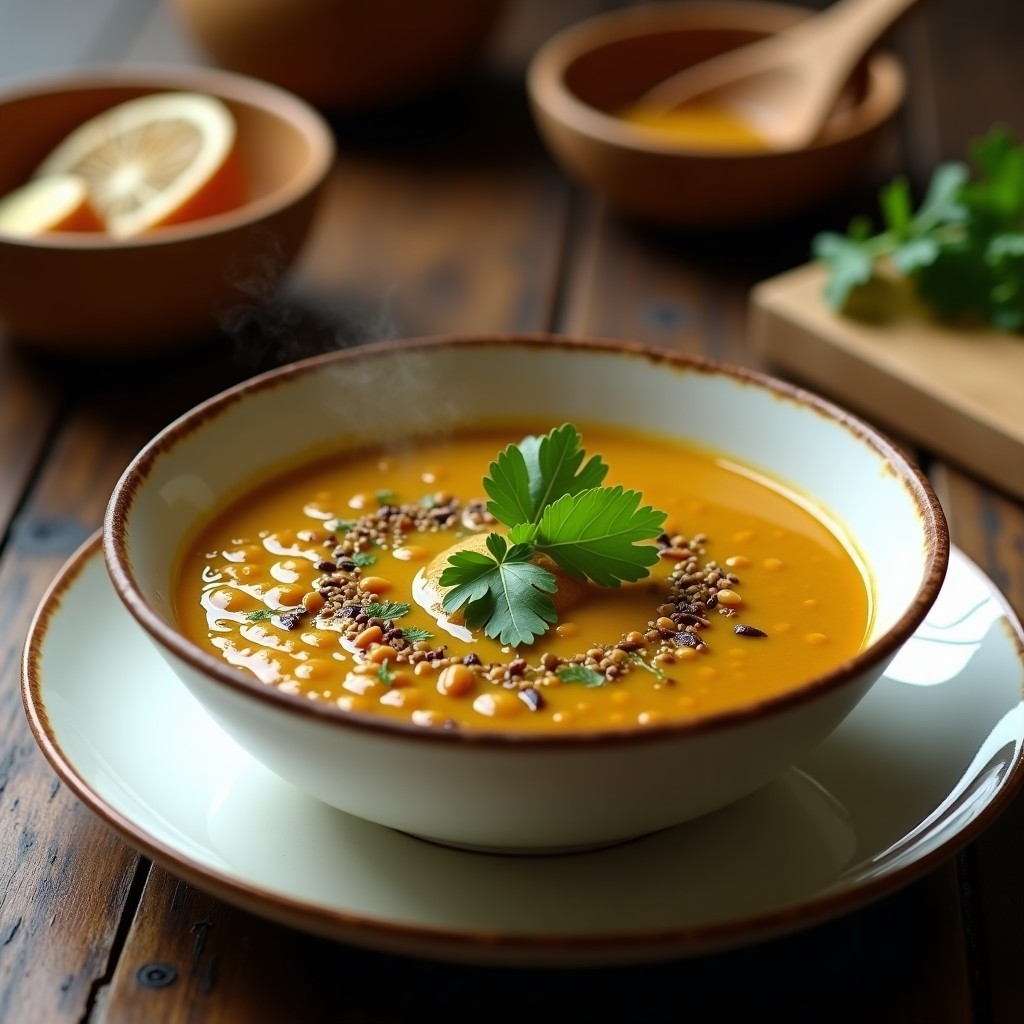 Sopa de Lentejas Verdes y Kokum: Receta India Ayurvédica en Olla Express