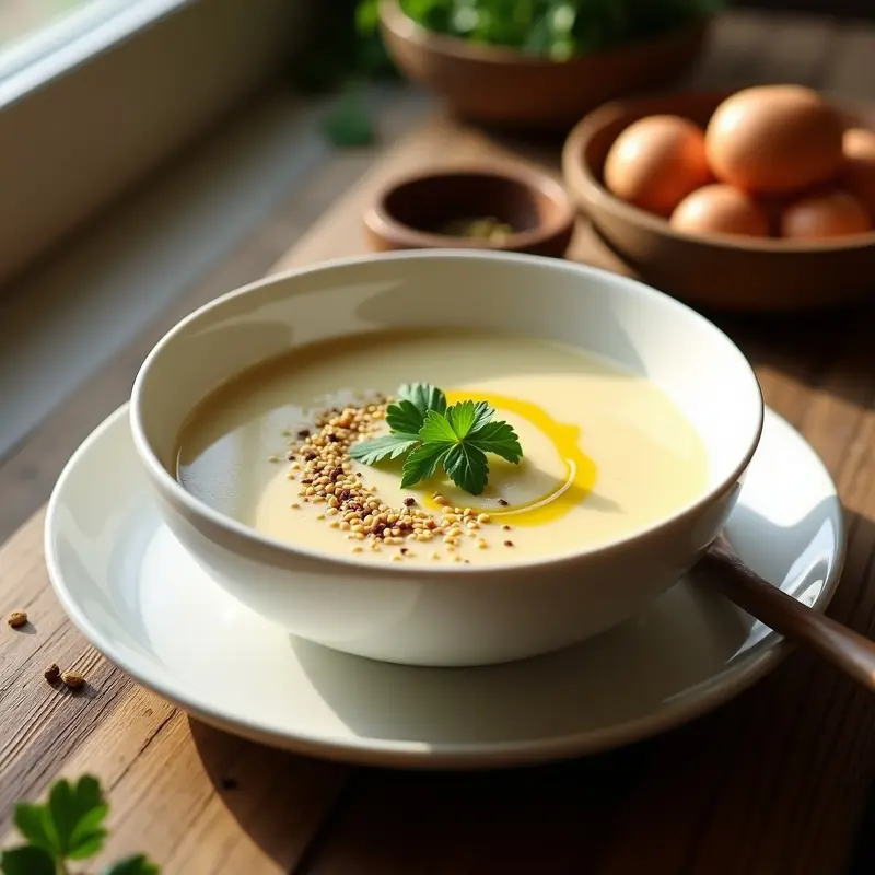 Sopa de Miso con Zaatar y Coliflor: Receta en Thermomix Ultracremosa y Detox