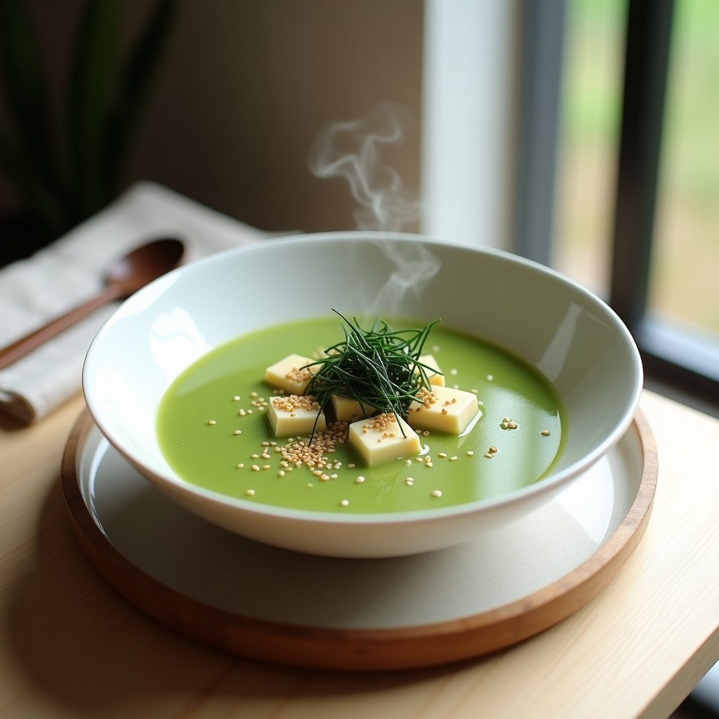 Sopa de Nombre Japonés Misoshiru con Espirulina: Receta Detox en Olla Express con Toque Marino