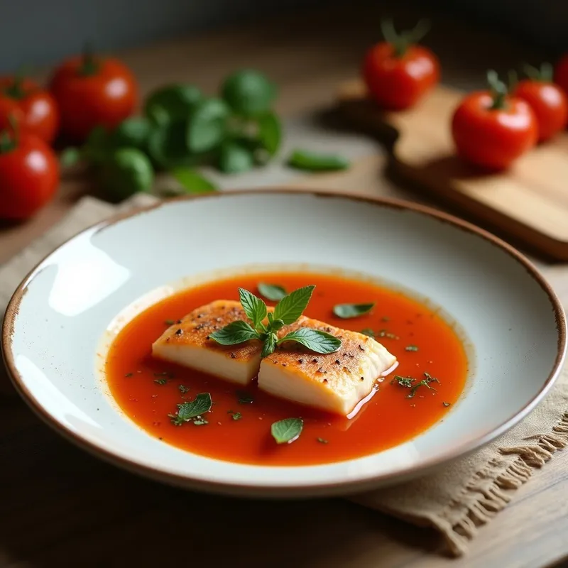Sopa de Pescado Bonito y Tomate: Receta Tradicional en 25 Minutos con Toque Mediterráneo