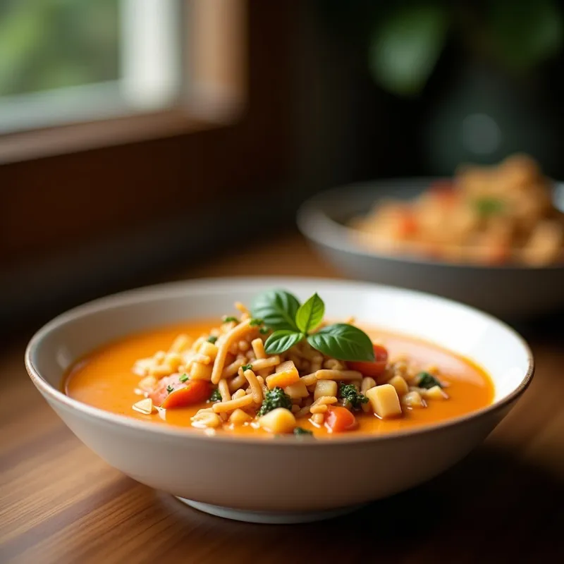 Sopa Tailandesa de Coco y Curry: Receta Rápida y Antiinflamatoria en 20 Minutos