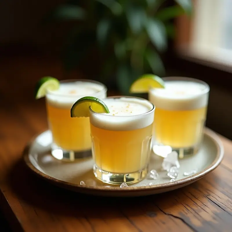 Tacones de Pisco Peruano Casero: Receta Tradicional de 3 Ingredientes en 10 Minutos