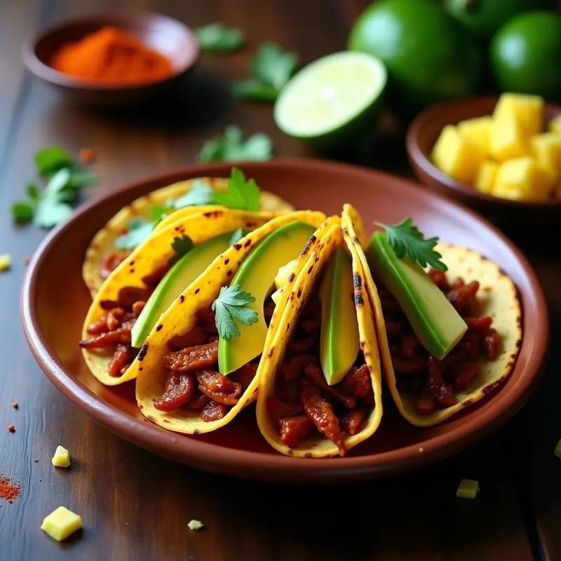 Tacos Ahumados de Jackfruit y Piña: Receta Vegana Express con Toque Tropical