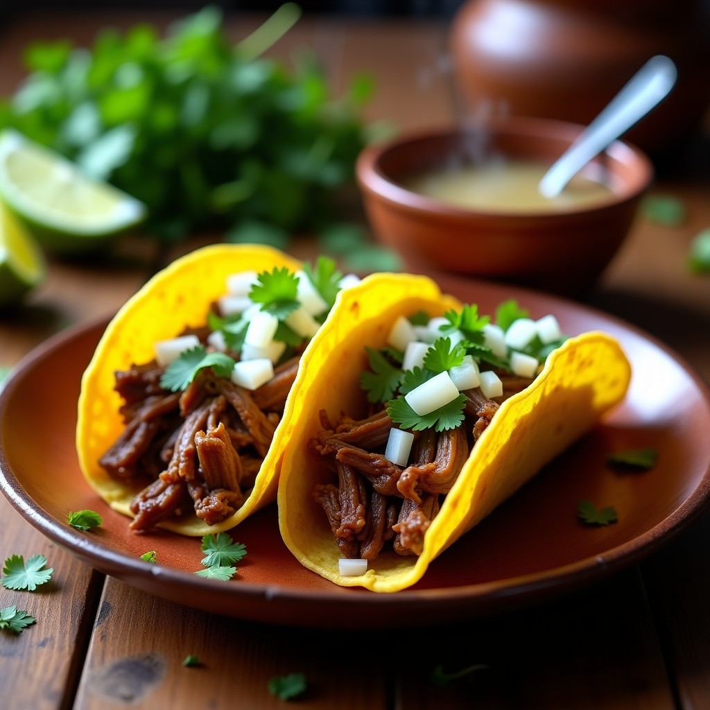 Tacos de Birria de Res: Receta en Airfryer con Sabor Tradicional en 40 Minutos