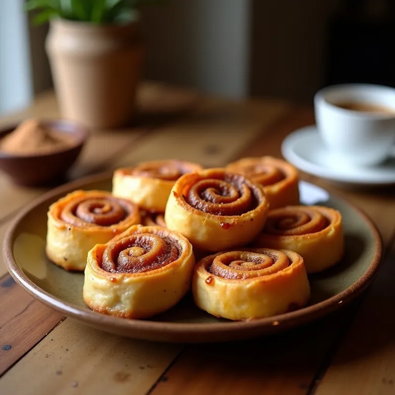 Tacos de Café con Leche: Receta de Cinnamon Roll Mexicano en 20 Minutos