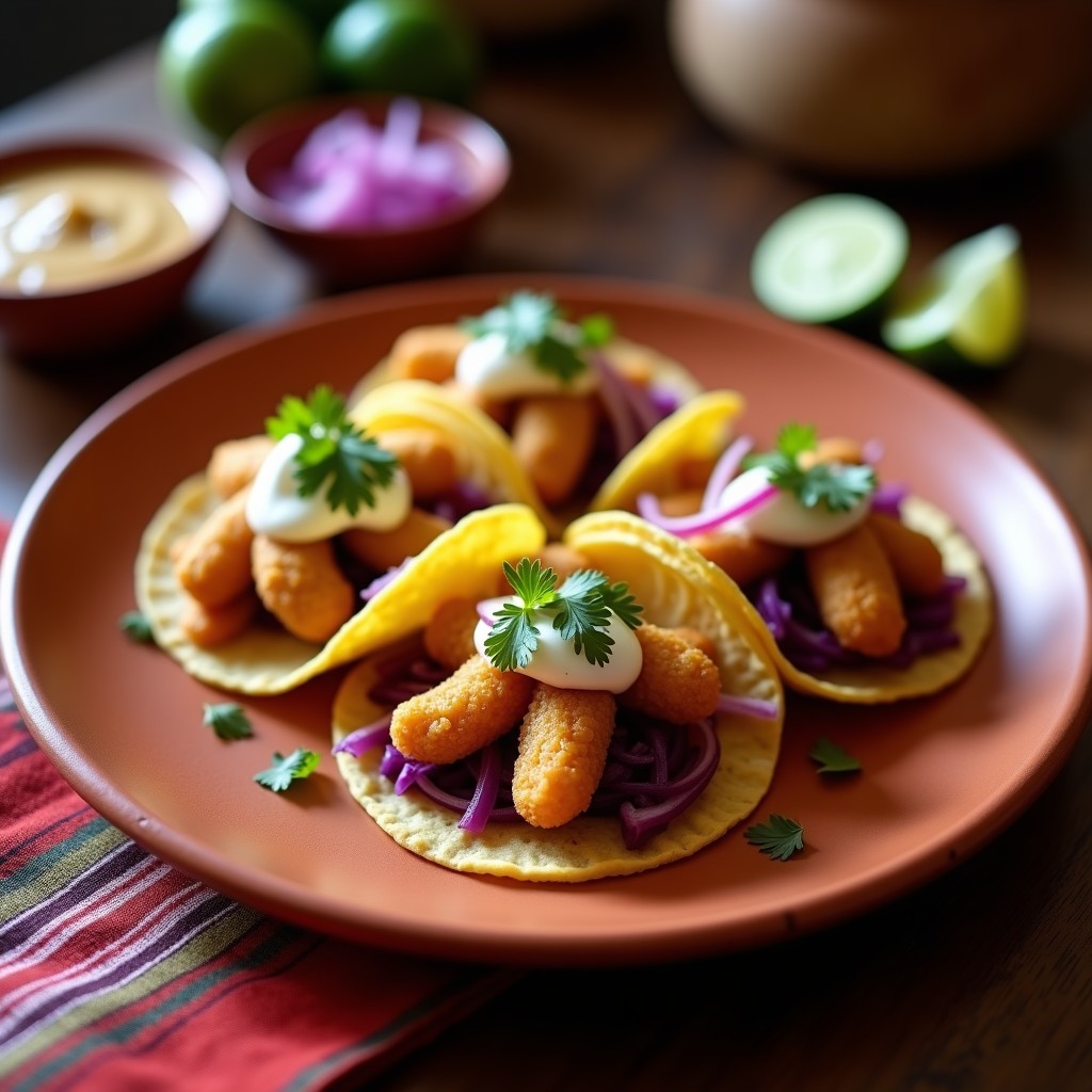 Tacos de Chuño con Salsa de Quesillo y Ocopa: Receta Boliviana Tradicional en Airfryer
