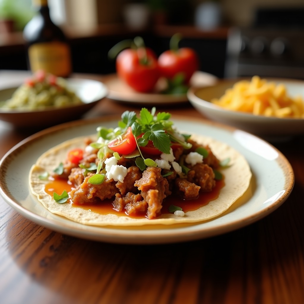 Tacos de Cochinita Pibil con Cebolla Morada y Habanero: Receta Auténtica Yucateca en Olla Lenta