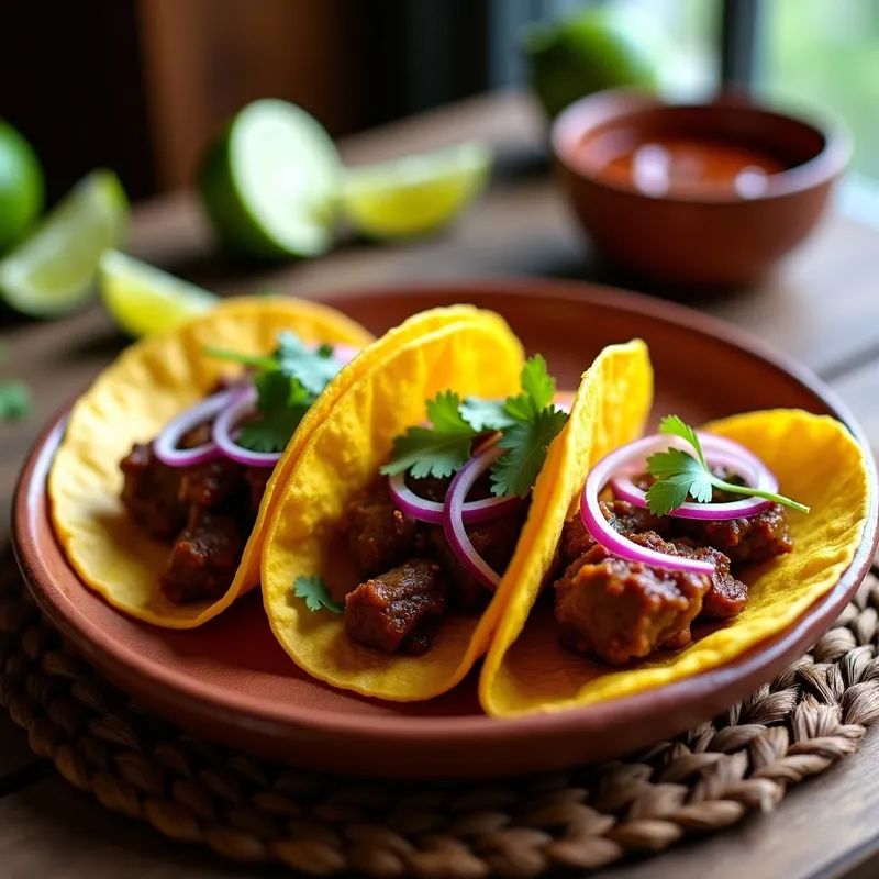 Tacos de Cordero al Adobo: Receta con Especias en 30 Minutos