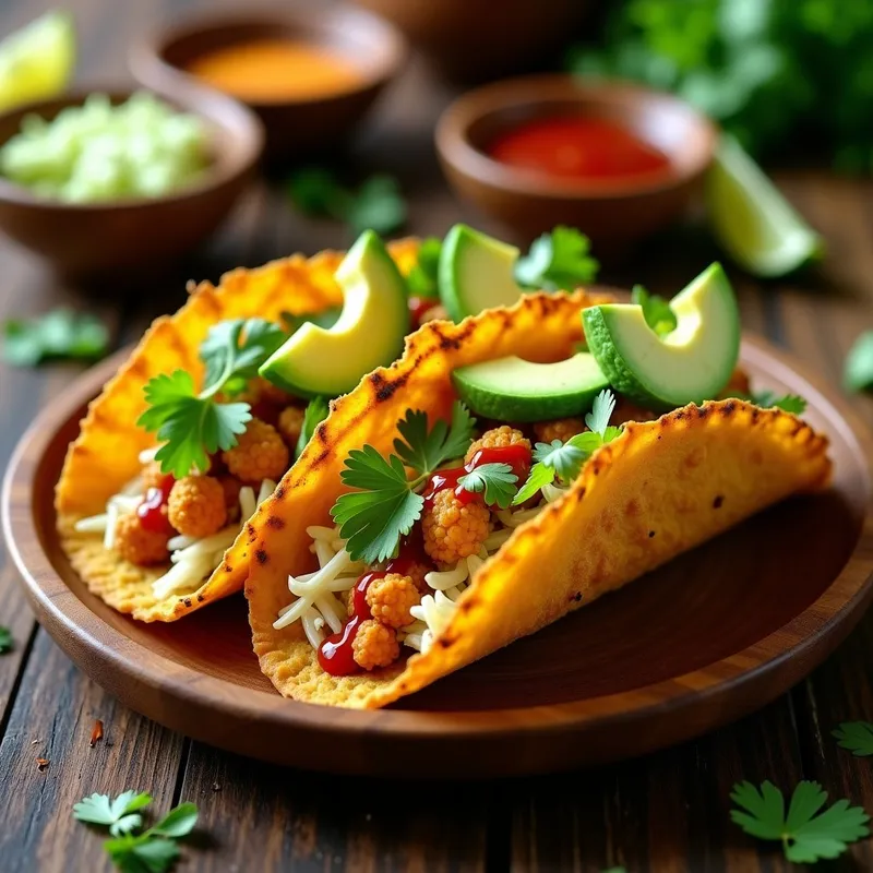 Tacos Dorados de Coliflor: Receta Crujiente y Baja en Carbohidratos en Airfryer
