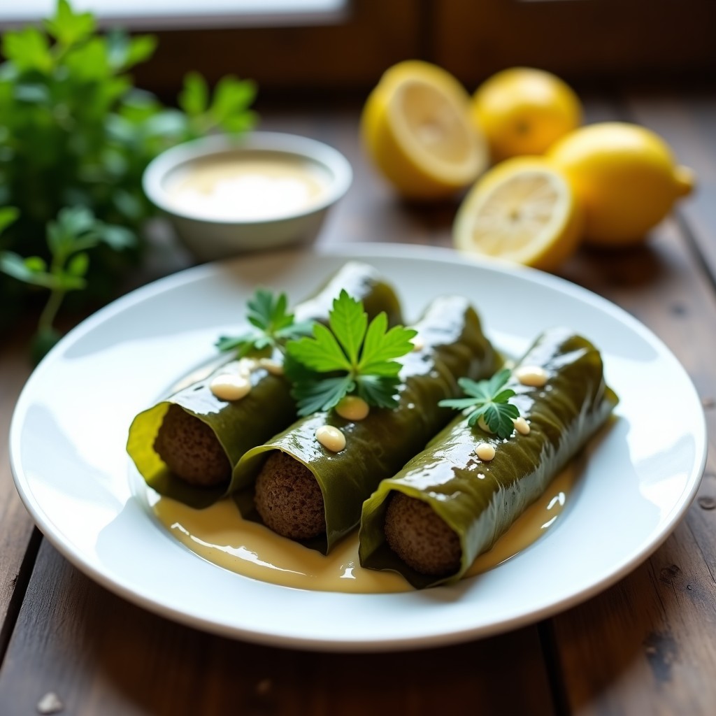 Tacos de Hoja de Parra con Falafel de Habas Negras: Receta Vegana al Vapor Sin Freír