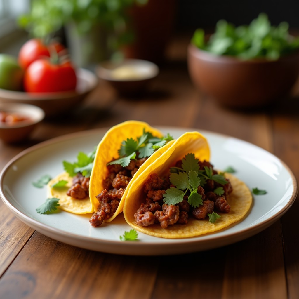 Tacos de Lentejas Ahumadas: Receta en Olla Lenta con Sabor a Carne y Sin Gluten