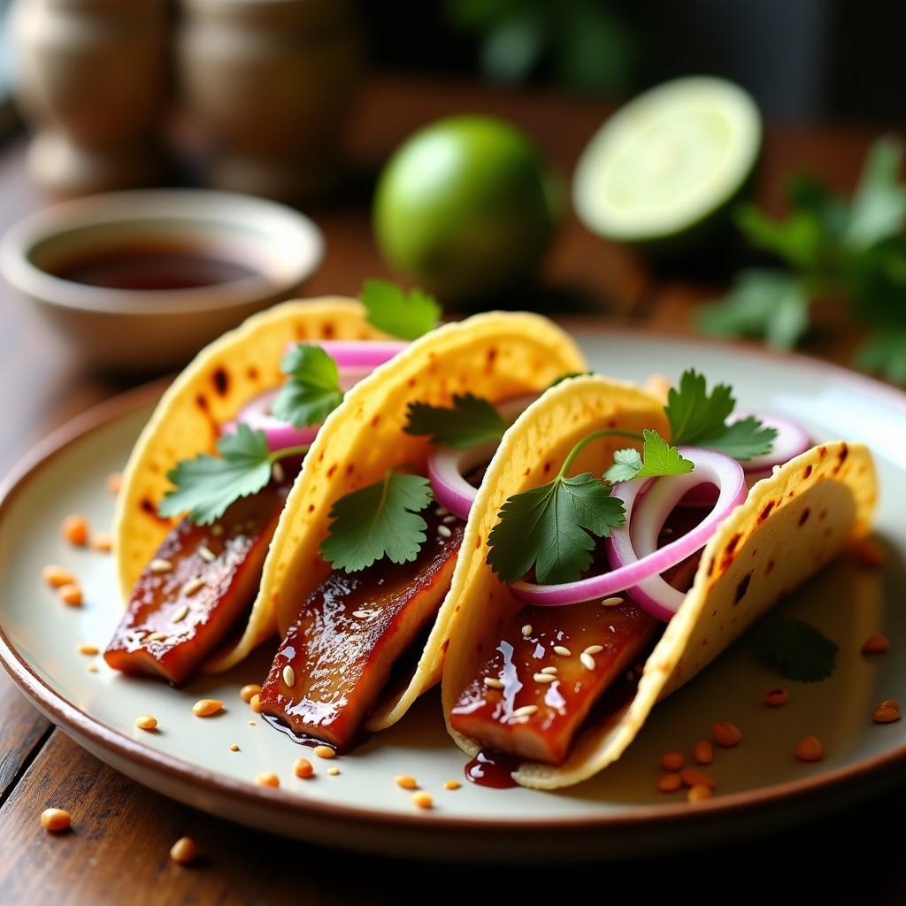 Tacos de Pato Pekín con Salsa Hoisin y Pepino: Receta China Gourmet en Airfryer