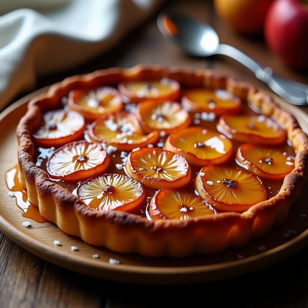 Tarta Tatin Francesa: La Receta Auténtica de Manzana Caramelizada Fácil y Jugosa