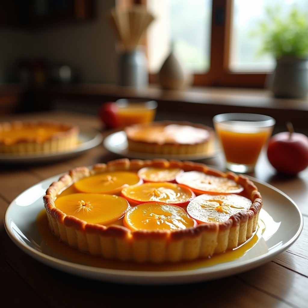 Tarta de Manzana Normanda Invertida: Receta Francesa Jugosa y Caramelizada