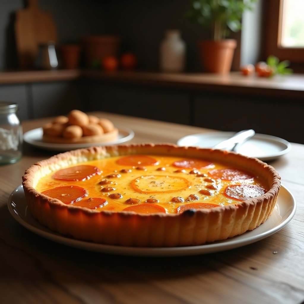 Tarta de Santiago sin gluten receta tradicional gallega, esponjosa y jugosa, hecha con almendra y decorada con azúcar glas