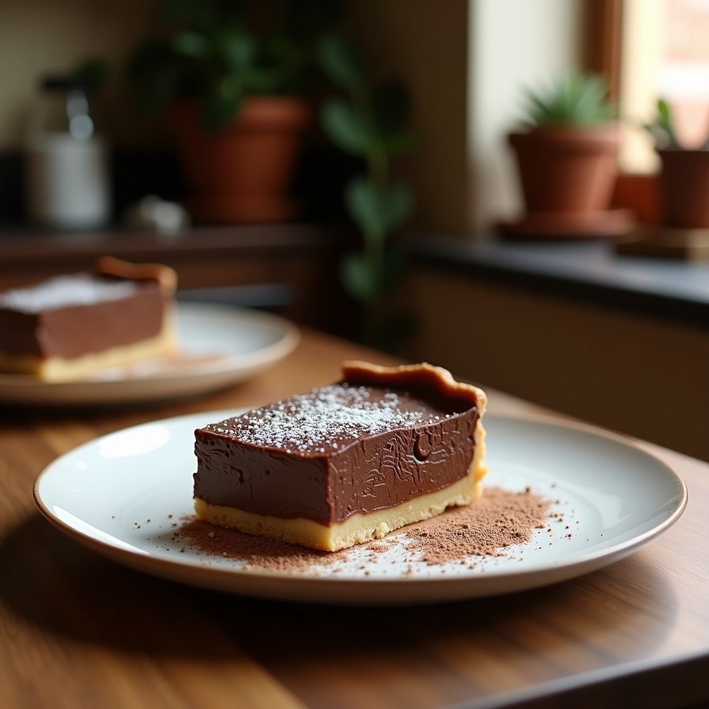 Tartaleta de Café Mole y Chocolate: Receta Gourmet Sin Horno en 15 Minutos