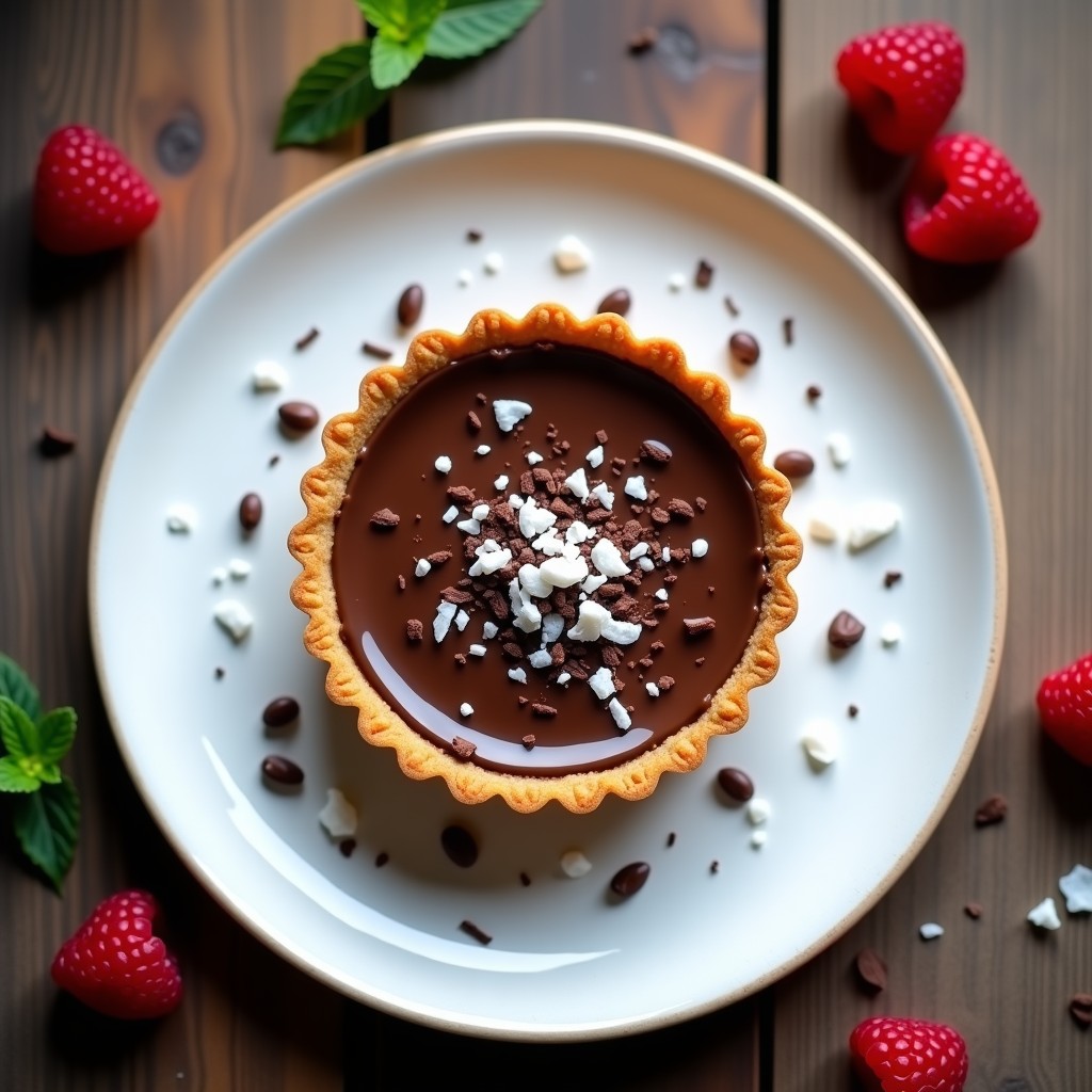 Tartaleta de Queso de Cashew y Grasas de Cacao: Postre Vegano Raw Sin Horno