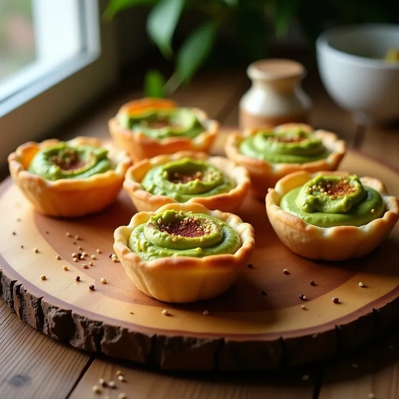 Tartaletas de Aguacate y Hummus: Receta Crujiente en Airfryer Sin Horno