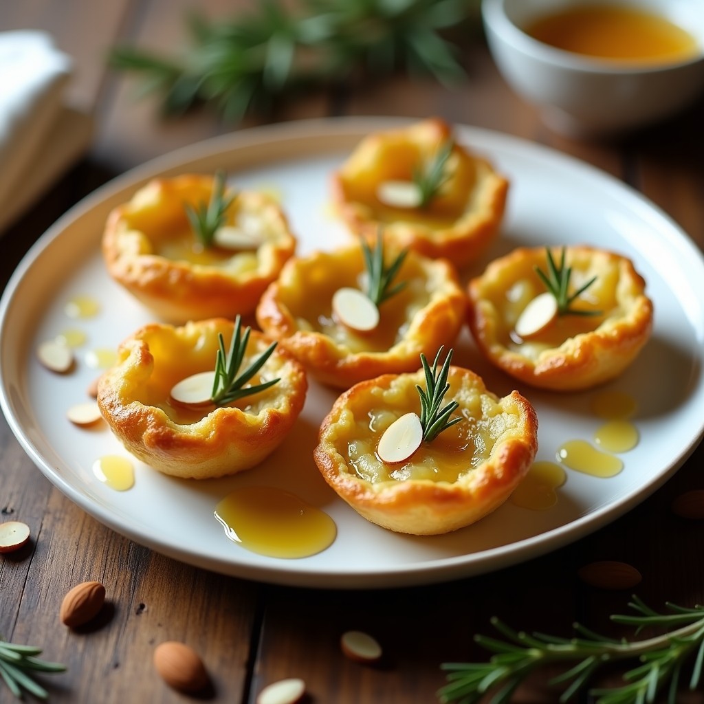 Tartaletas de Alcachofa y Queso de Oveja con Miel de Romero: Receta Griega en Airfryer
