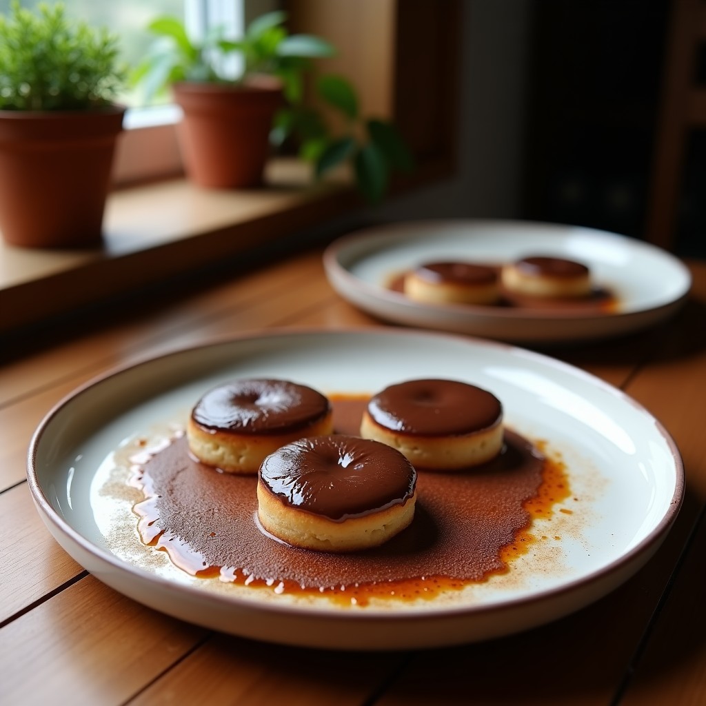 Tartaletas de Chocolate y Puré de Boniato: Postre Sin Gluten y Sin Azúcar