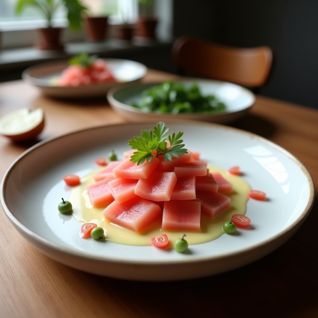 Tartar de Jicama y Pomelo Rosa: Entrante Mexicano Fresco con Toque Picante en 15 Minutos