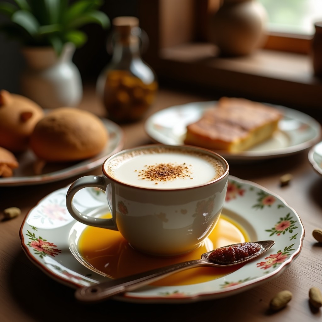 Té Chai con Cardamomo y Leche de Coco: Bebida India Sin Cafeína y Antiestrés