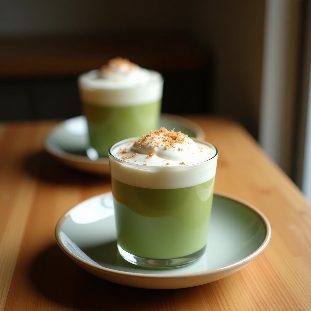 Té Matcha Latte con Espuma de Coco: Bebida Energética Vegana y Sin Lactosa en 5 Minutos