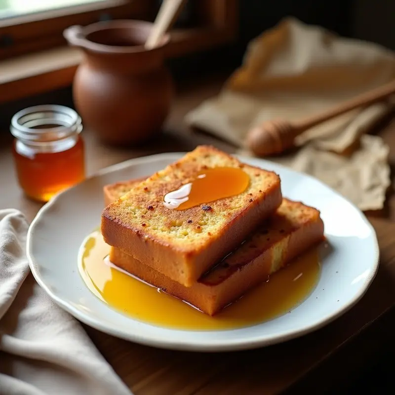 Torrijas de Pan Duro con Miel: Receta de Aprovecho Dulce y Esponjosa