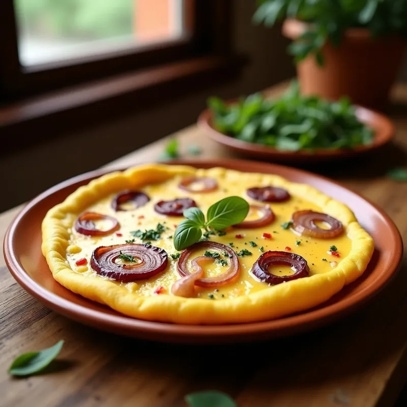 Tortilla Española con Cebolla Ahumada: Receta Tradicional y Jugosa en Sartén